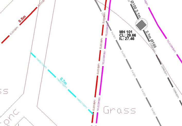 PAS 128 GEOTEC Survey Map